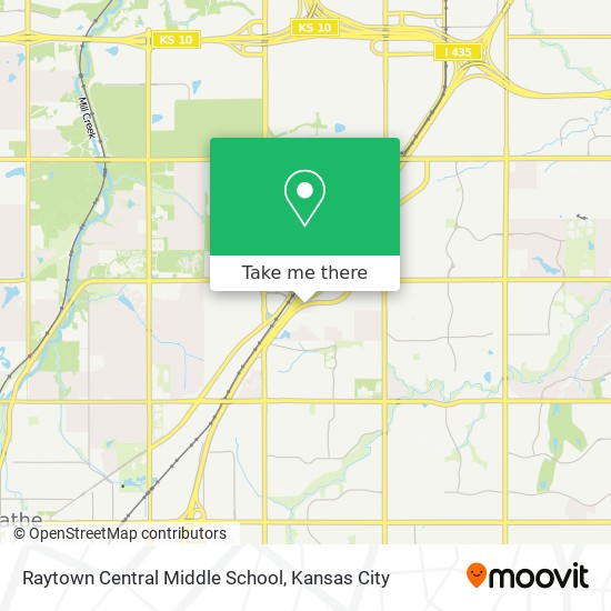 Raytown Central Middle School map