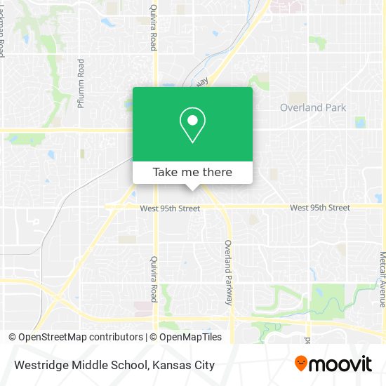 Westridge Middle School map