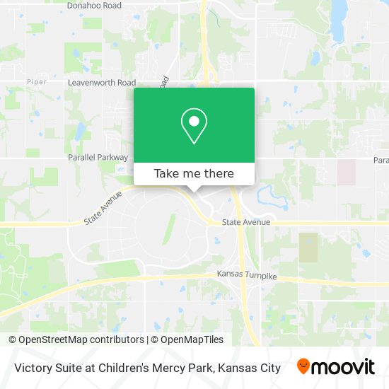 Victory Suite at Children's Mercy Park map