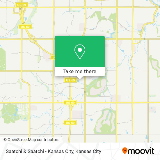 Mapa de Saatchi & Saatchi - Kansas City