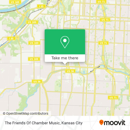The Friends Of Chamber Music map