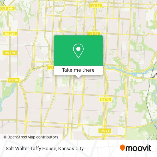 Mapa de Salt Walter Taffy House