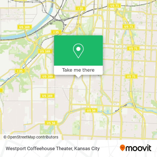 Westport Coffeehouse Theater map