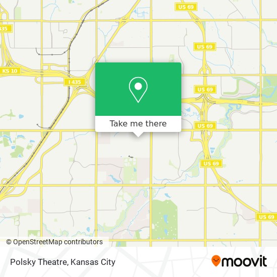 Polsky Theatre map