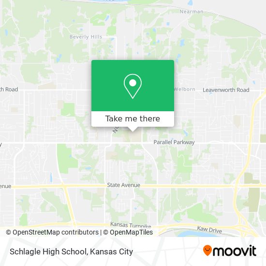 Schlagle High School map
