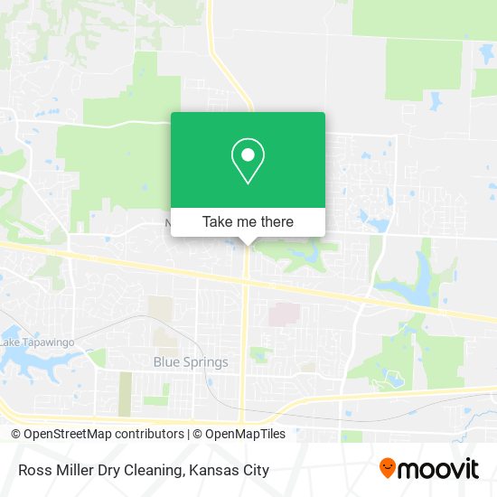 Ross Miller Dry Cleaning map