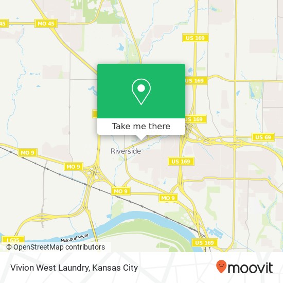 Vivion West Laundry map