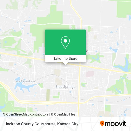 Jackson County Courthouse map
