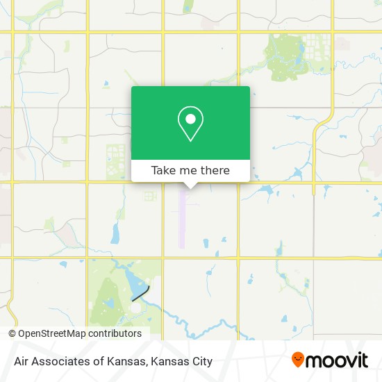 Air Associates of Kansas map