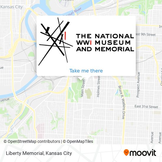 Mapa de Liberty Memorial