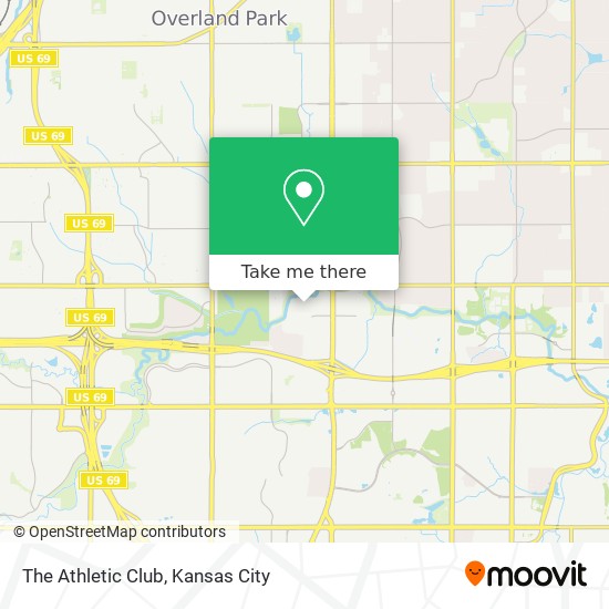 The Athletic Club map