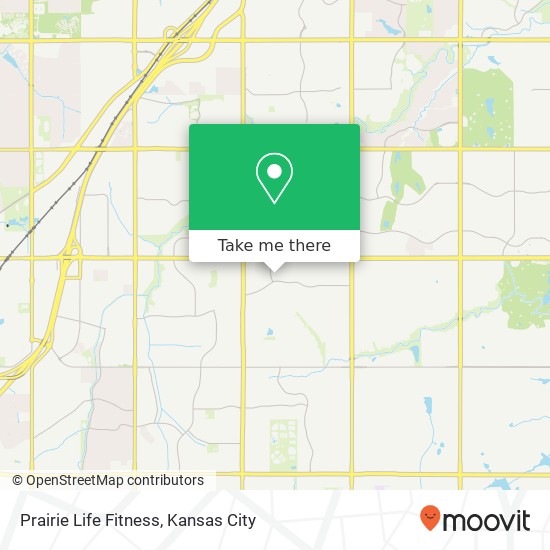 Mapa de Prairie Life Fitness