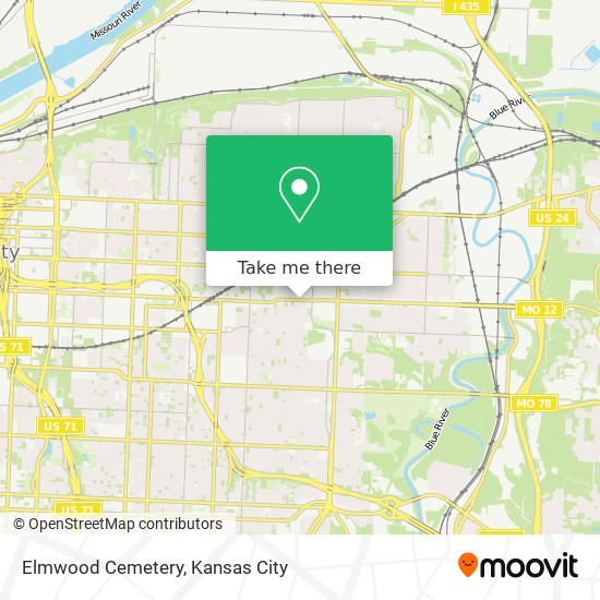 Elmwood Cemetery map