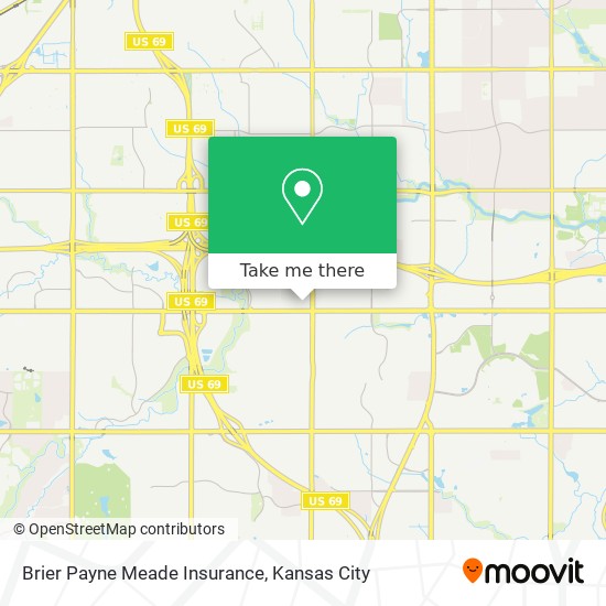 Brier Payne Meade Insurance map