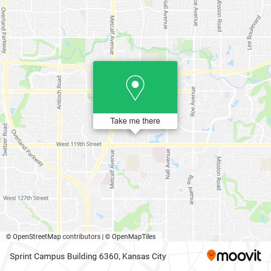 Sprint Campus Building 6360 map