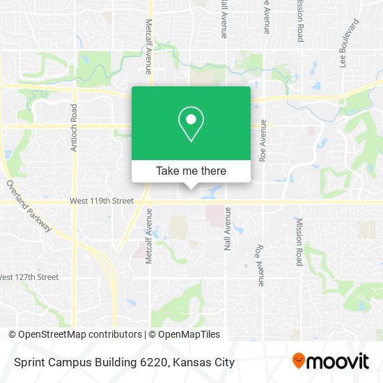 Mapa de Sprint Campus Building 6220