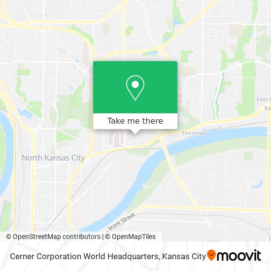Mapa de Cerner Corporation World Headquarters
