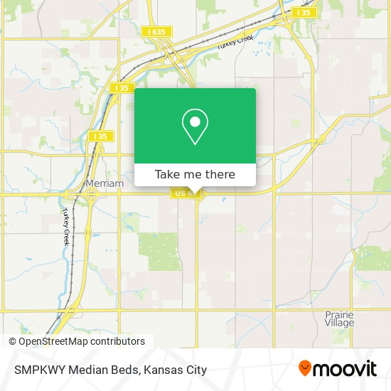 Mapa de SMPKWY Median Beds