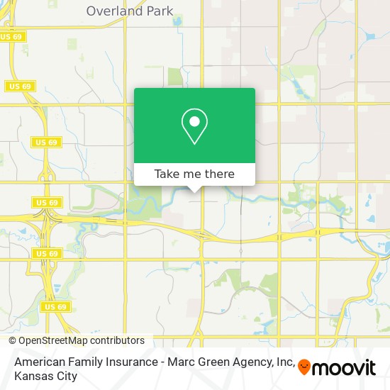 American Family Insurance - Marc Green Agency, Inc map