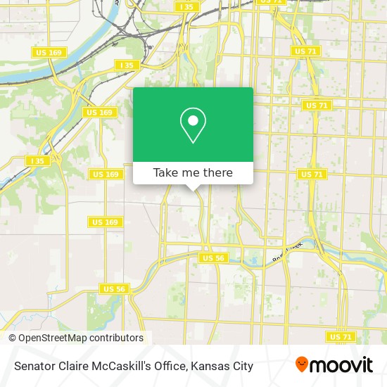 Mapa de Senator Claire McCaskill's Office