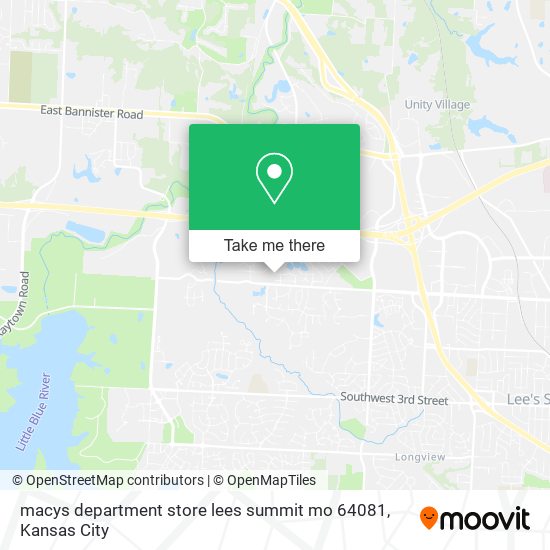 Mapa de macys department store lees summit mo 64081