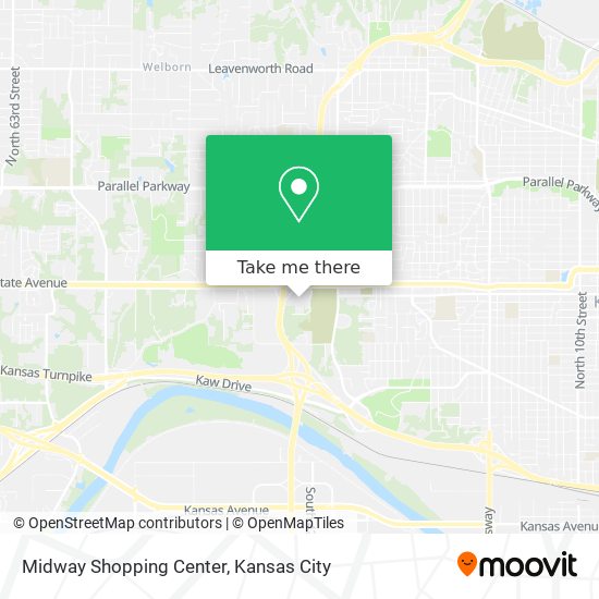 Mapa de Midway Shopping Center