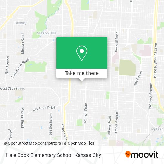 Hale Cook Elementary School map