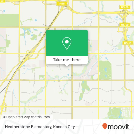 Heatherstone Elementary map