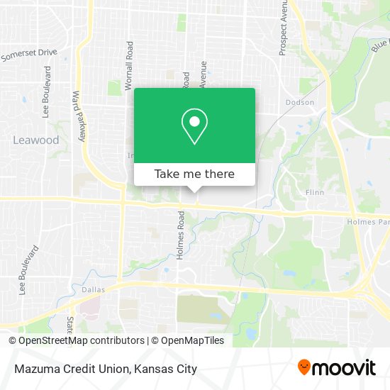 Mazuma Credit Union map