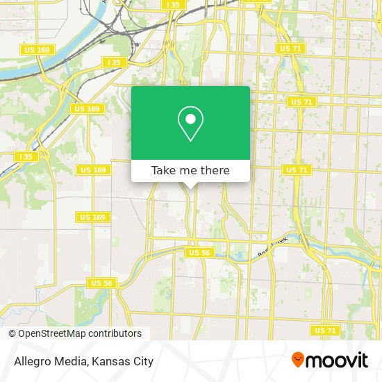 Mapa de Allegro Media