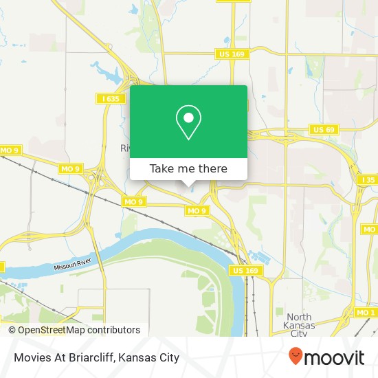 Movies At Briarcliff map