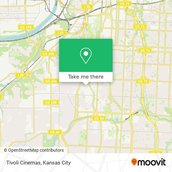 Mapa de Tivoli Cinemas