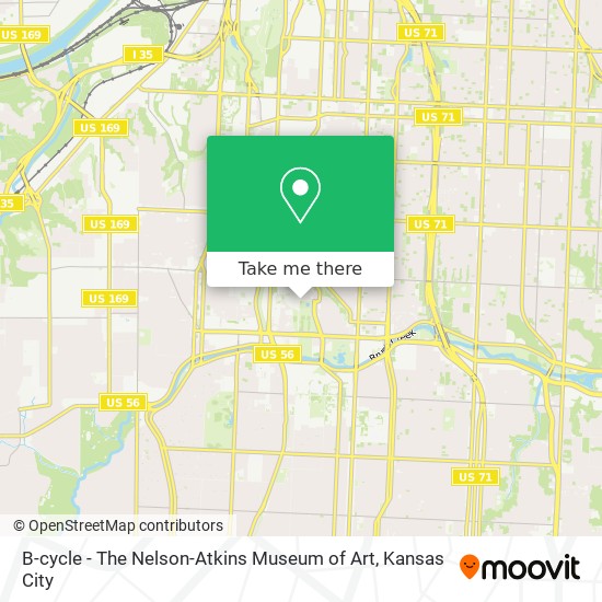 B-cycle - The Nelson-Atkins Museum of Art map