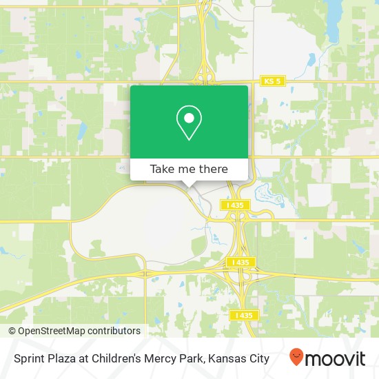 Sprint Plaza at Children's Mercy Park map