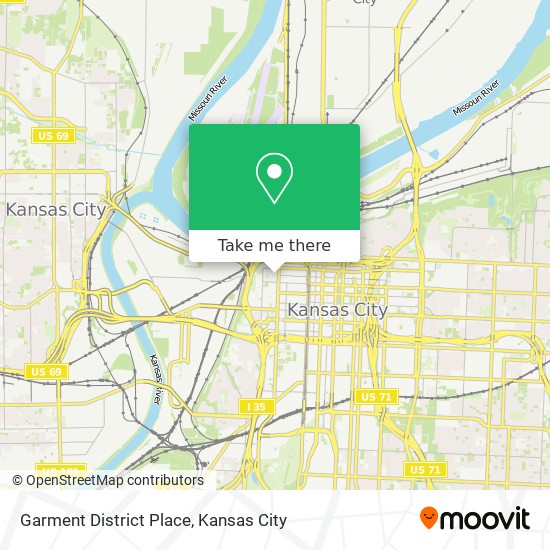Garment District Place map