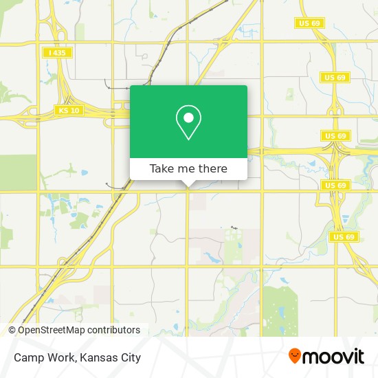 Camp Work map