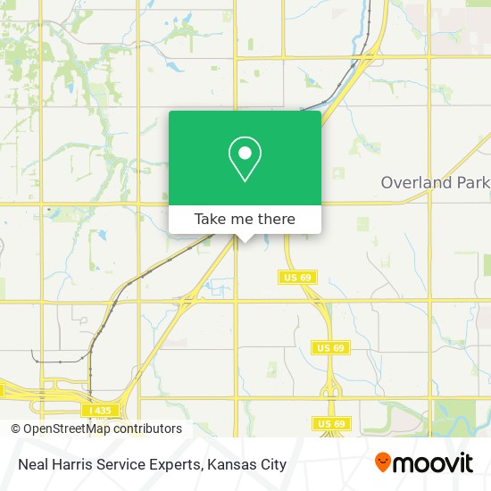 Neal Harris Service Experts map