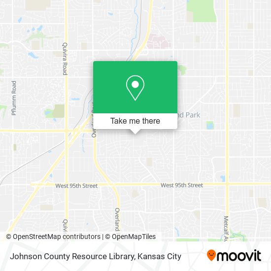 Mapa de Johnson County Resource Library