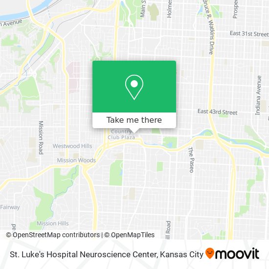 Mapa de St. Luke's Hospital Neuroscience Center