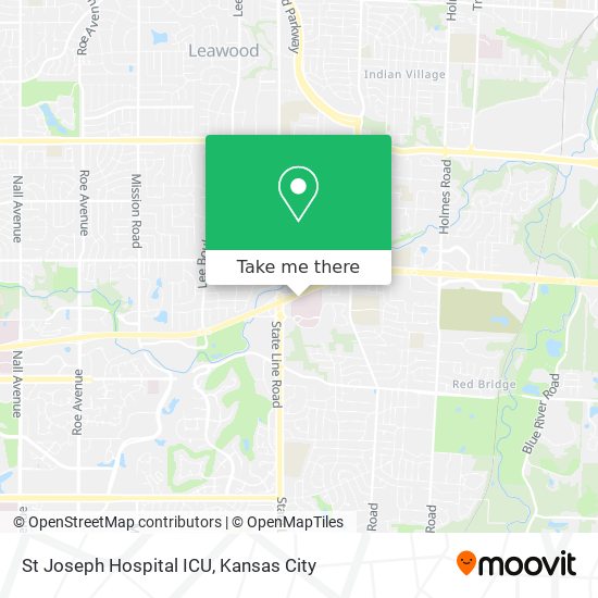 Mapa de St Joseph Hospital ICU