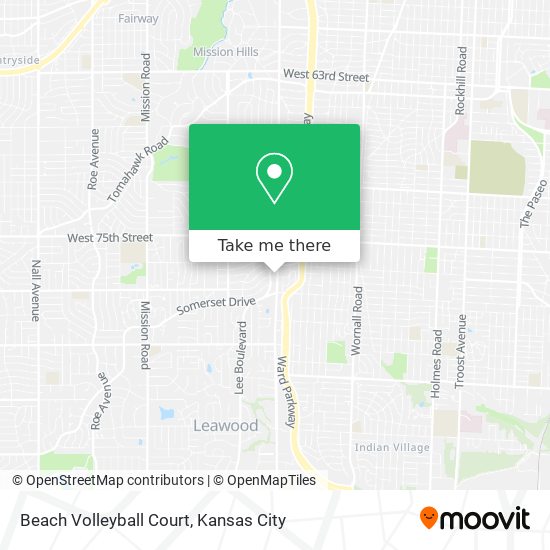 Mapa de Beach Volleyball Court