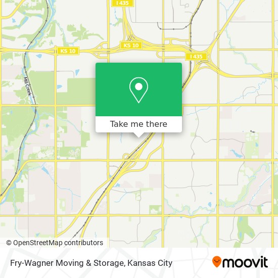 Mapa de Fry-Wagner Moving & Storage