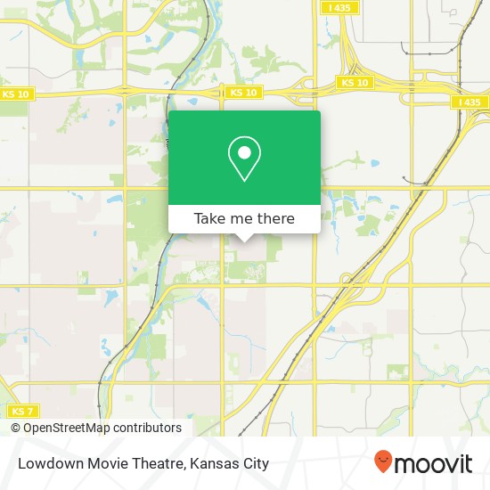 Lowdown Movie Theatre map