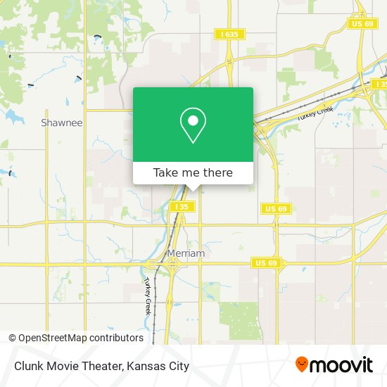 Mapa de Clunk Movie Theater