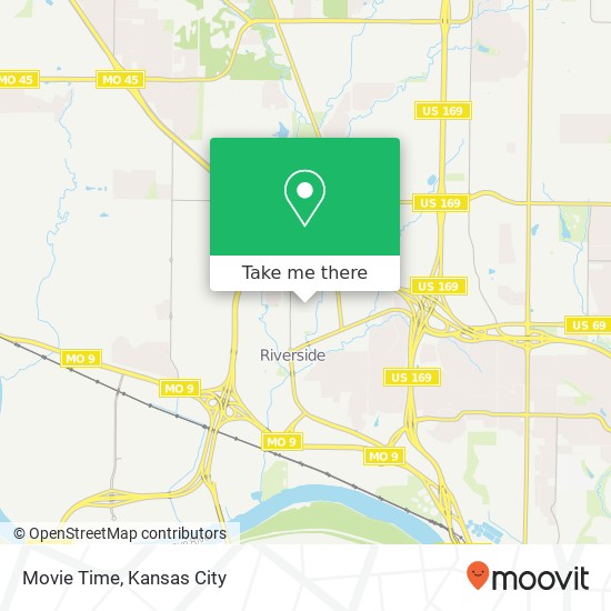 Movie Time map