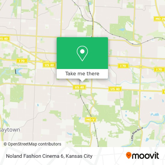 Mapa de Noland Fashion Cinema 6