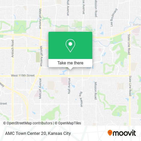 Mapa de AMC Town Center 20