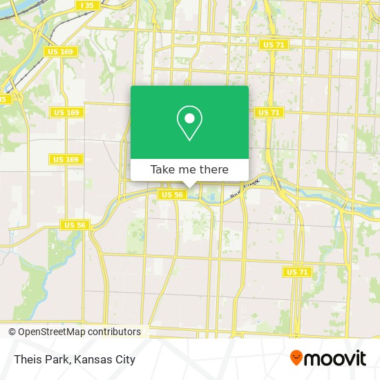 Theis Park map