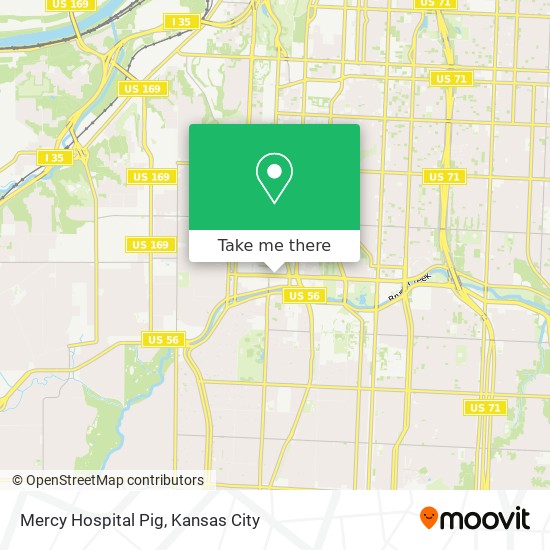 Mercy Hospital Pig map