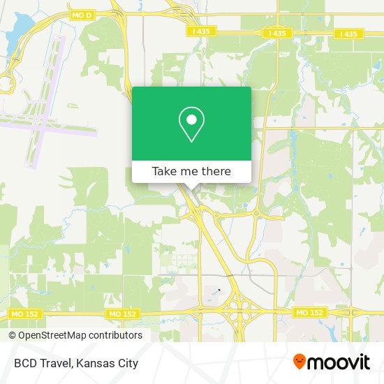 BCD Travel map